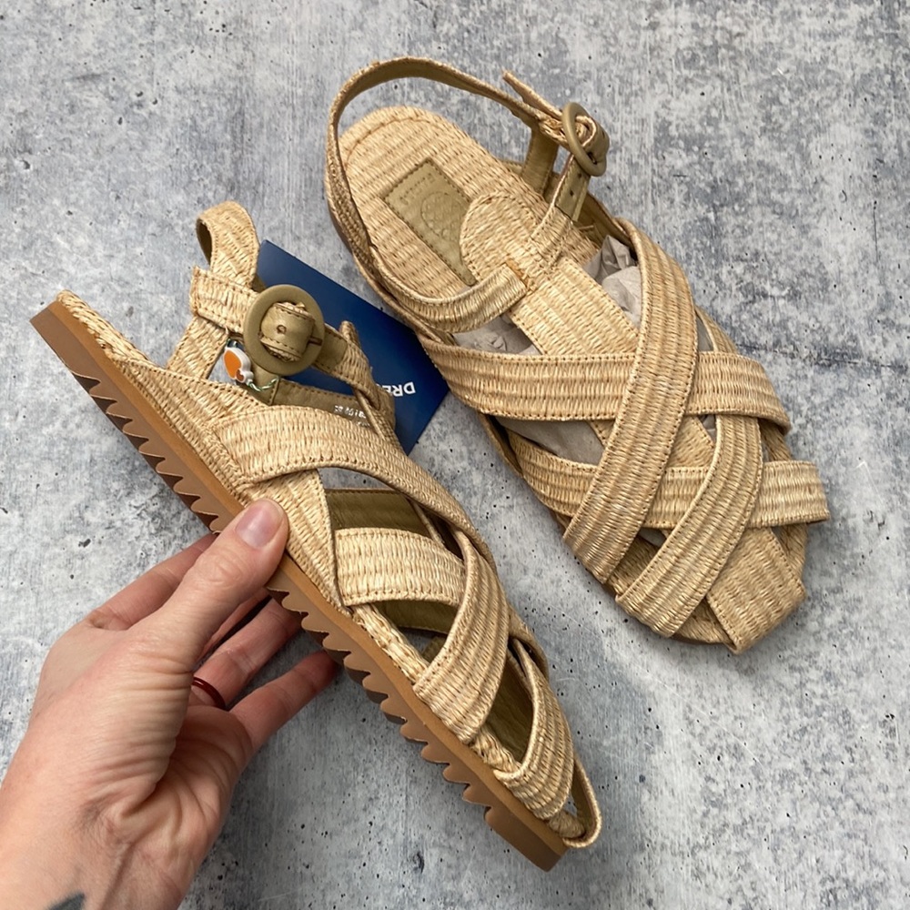 Farm Rio NWB Raffia Zigzag Sandal - Picture 3 of 6